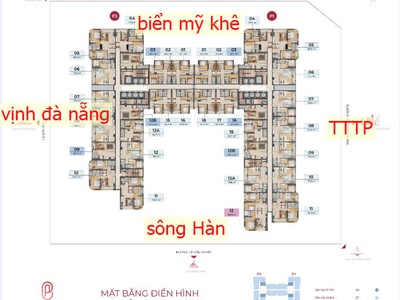 Hot  Sở hữu căn hộ 2PN - 4 tầm view sông, núi, biển - TTTP - giá tốt từ CDT dự kiến chỉ từ 3,2 tỷ 1