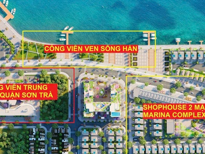 Hot  Sở hữu căn hộ 2PN - 4 tầm view sông, núi, biển - TTTP - giá tốt từ CDT dự kiến chỉ từ 3,2 tỷ 2