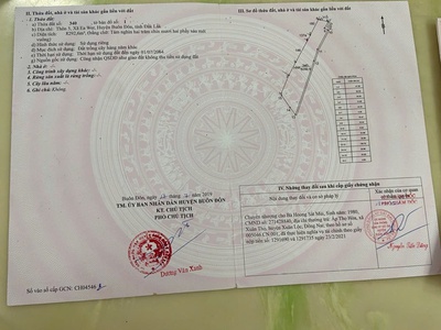 Hot sở hữu đất đẹp có 1 không 2 - giá siêu đầu tư tại thôn 5 - xã ea wer - huyện buôn đôn - tỉnh 0