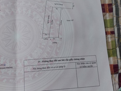 Bán lô góc đất ngõ đường Lương Khê, Tràng Cát 55.8m2 giá chỉ 1.23 tỷ 3