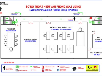 Dịch vụ vẽ sơ đồ thoát hiểm ở Long An, Ho Chi Minh 5