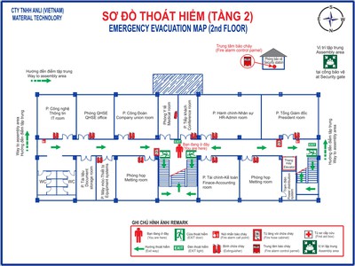 Dịch vụ vẽ sơ đồ thoát hiểm ở Long An, Ho Chi Minh 6