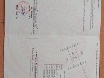 Combo 3 lô đất trục đường huyện gần thị trấn hưng hà 1