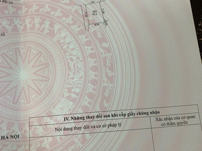 .chính chủ cần bán đất hoàng xá -thống nhất -thường tín -hà nội . 2