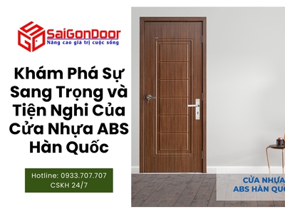 Khám Phá Sự Sang Trọng và Tiện Nghi Của Cửa Nhựa ABS Hàn Quốc 5