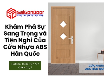 Khám Phá Sự Sang Trọng và Tiện Nghi Của Cửa Nhựa ABS Hàn Quốc 6