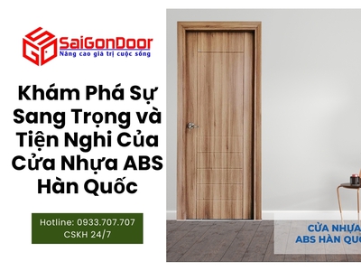 Khám Phá Sự Sang Trọng và Tiện Nghi Của Cửa Nhựa ABS Hàn Quốc 7