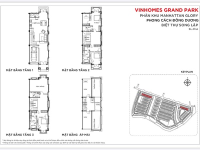 Bán biệt thự song lập M2-39 Vinhomes Grand Park, Quận 9, TpHCM 0