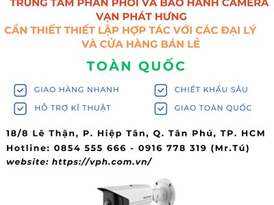 Mời Hợp Tác Phân Phối Camera Quan Sát, Phụ Kiện CCTV 0