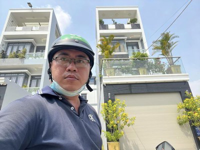 Nhà mới hẻm ô tô 6m  - kết cấu 5 tầng - full nội thất - cách mặt tiền đường 20m - huỳnh tấn phát 0