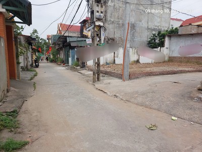 Thửa đất 65m2, mt6m, lô góc, ô tô thông, 5.1 tỷ, võng la, đông anh. 0