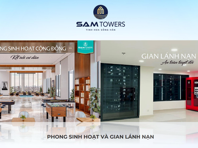 BOOKING căn hộ SAM TOWERS đảm bảo căn đẹp, ngân hàng hỗ trợ đến 85 4