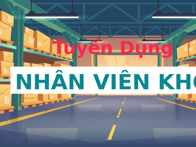 Cần tuyển nhân viên kho, đóng gói, dán tem 0