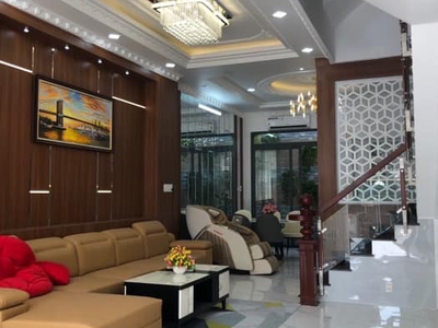 Nhà phố hiện đại  - kết cấu 4 tầng - kdc tuấn anh - ô tô 7 chổ ngủ trong nhà - huỳnh tấn phát 1