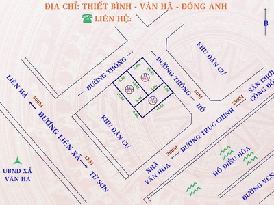 Đất đẹp - giá tốt - vị trí đắc địa tại thiết bình ,vân hà, huyện đông anh, hà nội 4