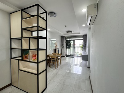 Cho Thuê căn hộ FULL Nội Thất Him Lam Phú An  69m2, 2PN,2WC  Giá 10 Triệu/Tháng, Lầu 03, Hướng Tây B 2