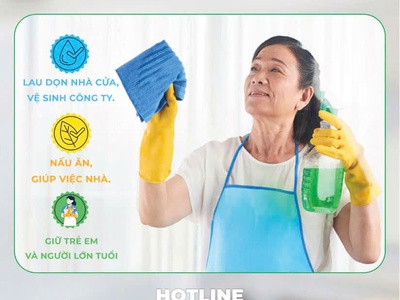 Anh chị chủ nhà đang cần tìm người giúp việc lâu dài - ổn định - làm việc có tâm - chịu khó đúng ko 1