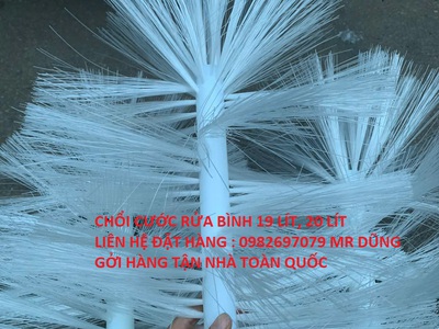 Chổi rửa bình nước 20 lít, 19 lít, chổi cước rửa bình 21 lít 8