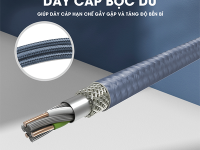 Cáp sạc Dual USB-C Zadez ZCC-325   Chính Hãng 2