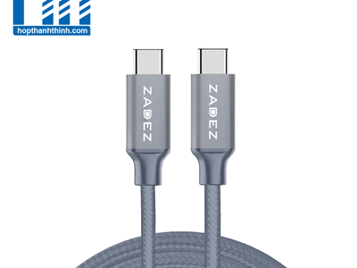 Cáp sạc Dual USB-C Zadez ZCC-325   Chính Hãng 0