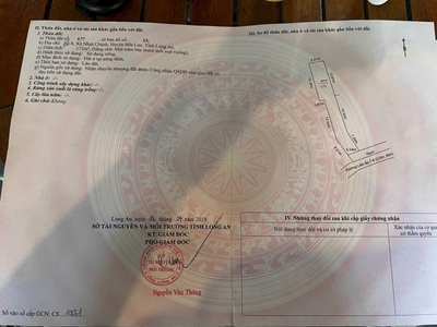 1 nền duy nhất sát bên khu công nghiệp nhựt chánh, bến lức khu công nghiệp hoà bình, thủ thừa 4