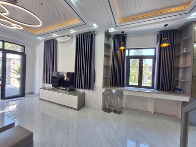 Bán villa sân vườn  - nhà mới 4 tầng - khu dân cư đồng bộ - đ. đào tông nguyên 1