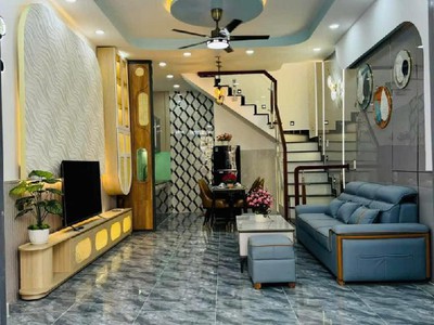 Bán nhà hẻm 1 sẹt phan huy ích, phường 14, gò vấp - sát siêu thị emart - giá 4tỹ nhĩnh 4