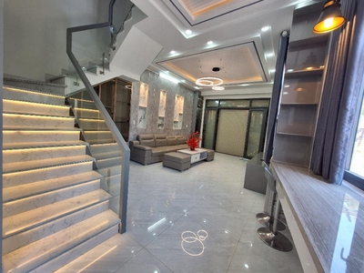 Bán villa sân vườn  - nhà mới 4 tầng - khu dân cư đồng bộ - đ. đào tông nguyên 2