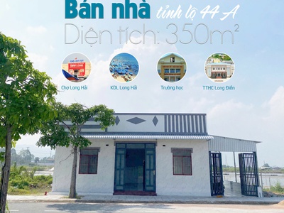 Nhà vườn cổng chào long hải dt 350 m2 shr 2pn-1wc gpxd giá 1,95 tỷ 2