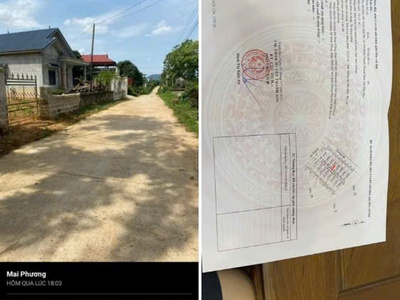 Chính chủ cần bán nhanh lô đất tại xóm sơn hà - xã võ miếu - thanh sơn - phú thọ. ô số 4 2