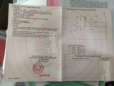 Bán đất lê văn quới, bình tân, hẻm nhựa xe tải 72.6m2, 6,35 tỷ 0