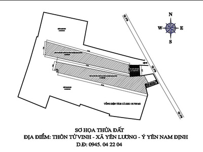 Sang nhượng đất 35.000m2 mặt tiền dài 40m và 12.000m2 mặt tiền dài 24m tại yên lương, ý yên, 4