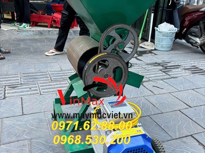 Máy bóc vỏ cà phê, máy xát vỏ cà phê điện 1 pha giá rẻ 1