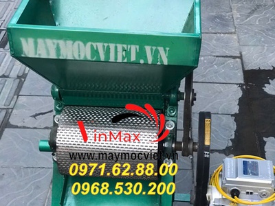 Máy bóc vỏ cà phê, máy xát vỏ cà phê điện 1 pha giá rẻ 4