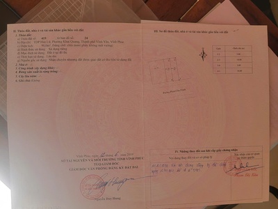 Bán đất măt phố Phan Chu Trinh, Khai Quang, Vĩnh Yên, Vĩnh Phúc. DT 90m2 giá 6,7 tỷ 2