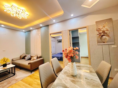 Chính chủ gửi bán căn hộ 2 ngủ, tầng cao view thoáng, nội thất hoàn toàn mới tại KDT Thanh Hà Cienco 1