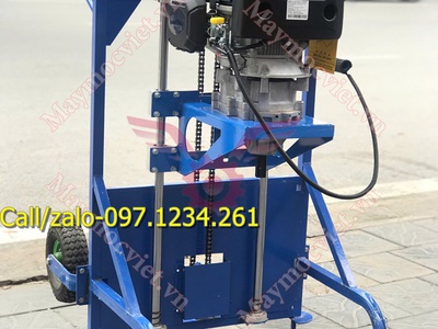 Máy khoan đất công suất cao 7Hp Kawasaki KW196 màu xanh 0