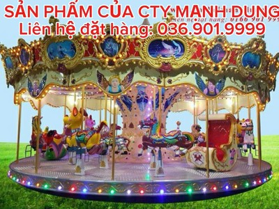 Trò chơi đu quay nhún  đu quay mâm quay điện  đu quay nữ hoàng 2