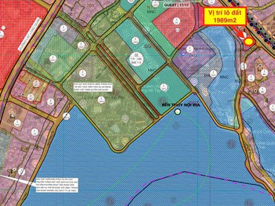 Hiếm  lô đất 1989m2 mặt tiền 47m, view hồ tây. giá đầu tư chỉ 320 tỷ. 1