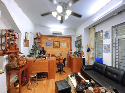 Bán nhà mặt phố nguyễn xiển, triều khúc, thanh xuân, 55m2 5 tầng kinh doanh đỉnh 2