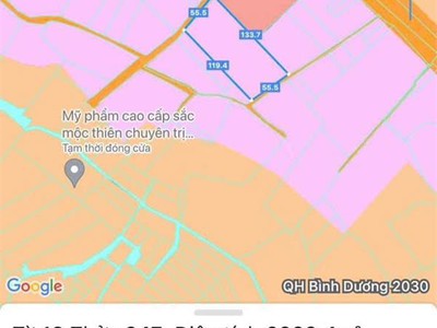 Bán đất 6929,4m2 tại đường 1/dt744, ấp bến tranh, xã thanh an, huyện dầu tiếng, tỉnh bình dương. 1