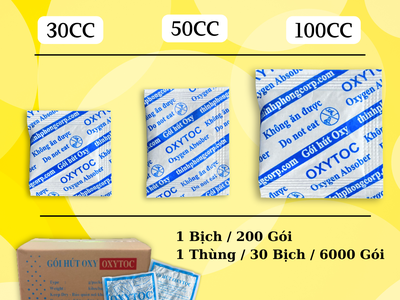 Gói hút Oxy sử dụng bảo quản bánh mứt tết 2