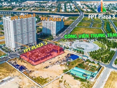 Căn 2PN FPT Plaza 3 chỉ 2 tỷ 5 view quảng trường nhạc nước hướng ĐN 2