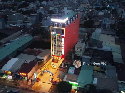 Vị trí đẹp tòa nhà siêu vip 535 lê văn khương quận 12 - 9x47m - hầm 6 lầu - hđt 150tr -giá bán : 50 2