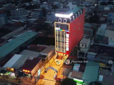 Vị trí đẹp tòa nhà siêu vip 535 lê văn khương quận 12 - 9x47m - hầm 6 lầu - hđt 150tr -giá bán : 50 1