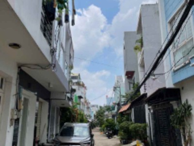 Nhà đường xe hơi tránh nhau, 1806 huỳnh tấn phát, thị trấn nhà bè, 84m2, 4 tầng, chỉ 6.9 tỉ 0