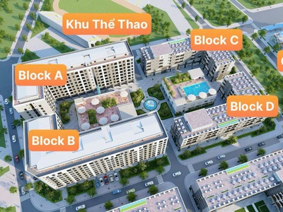 Suất mua nhà hỗ trợ giá từ chính phủ. chỉ 179trieu đông sở hữu ngay căn hộ 2pn hoàn thiện 4