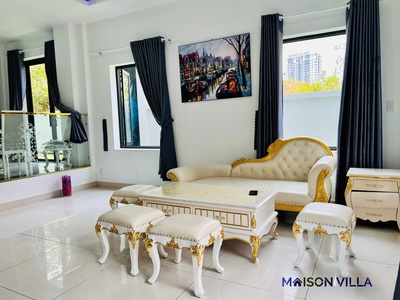 Cho thuê biệt thự có hồ bơi  full nội thất- đường lê văn lương, thị trấn nhà bè 3