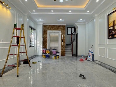 Nhà đẹp ở ngay - phân lô hoàng quốc việt - ngõ nông - ôtô - 49m 6tầng thang máy- 15 tỷ hơn 0