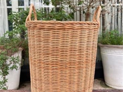 Giỏ đựng đồ bằng mây tự nhiên 4